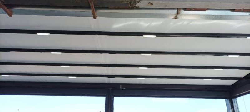 نصب سقف متحرک در لواسان