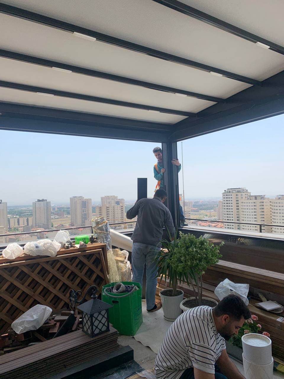 قیمت سقف متحرک در لواسان 