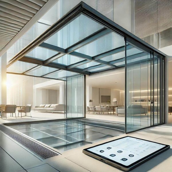 شیوه کنترل سقف متحرک هوشمند