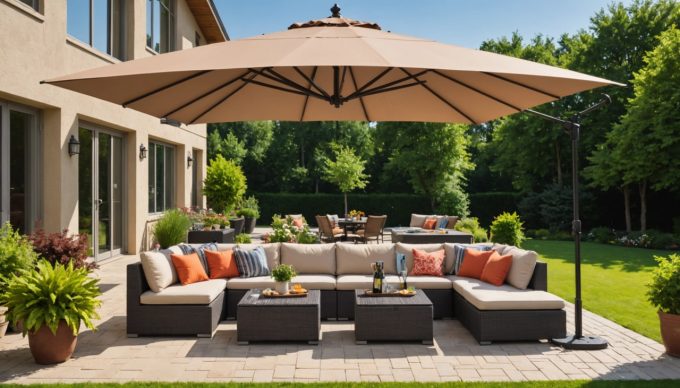 مقایسه انواع پارچه چتر سایبان چتری