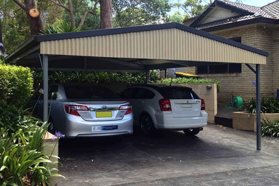 چگونه سقف پارکینگ را برای پارک دو یا چند خودرو طراحی کنیم؟